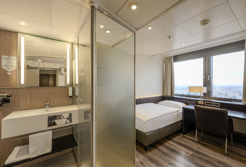Einzelzimmer im Park Inn Berlin