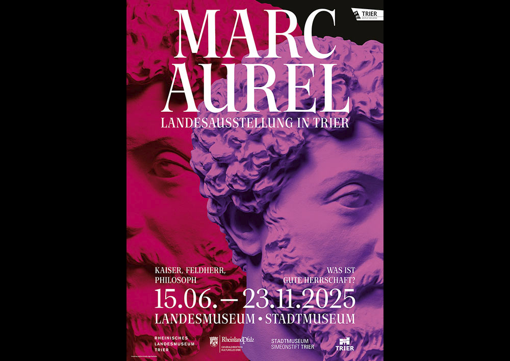 Plakat Landesausstellung Marc Aurel, Trier