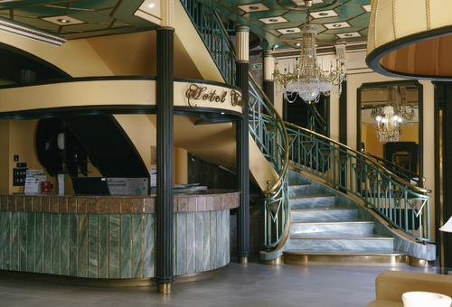 Lobby des Hotel Talisman auf den Azoren
