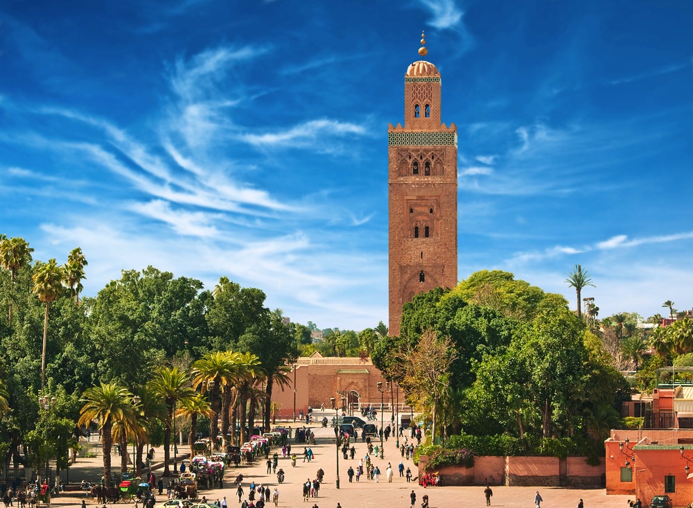Koutoubia-Moschee in Marrakesch