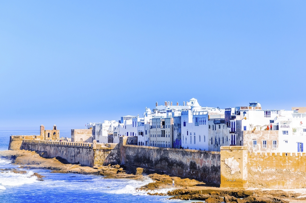 Die weiße Stadt Essaouira in Marokko
