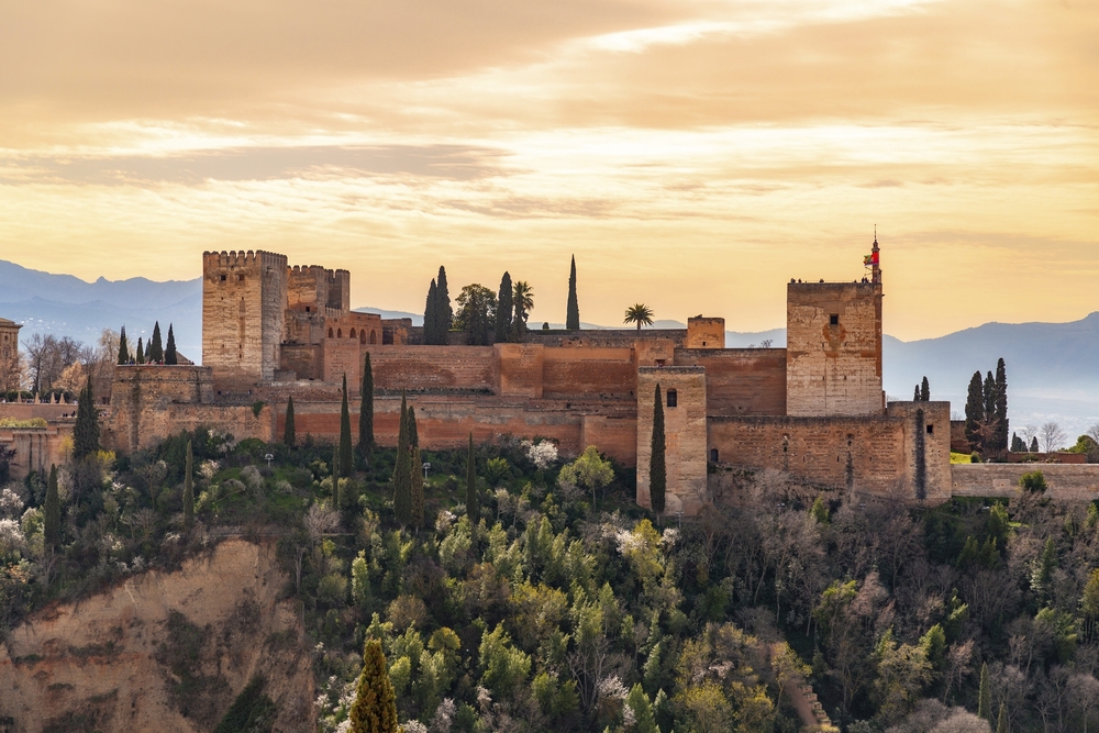 Alhambra Palast- und Festungskomplex in Granada