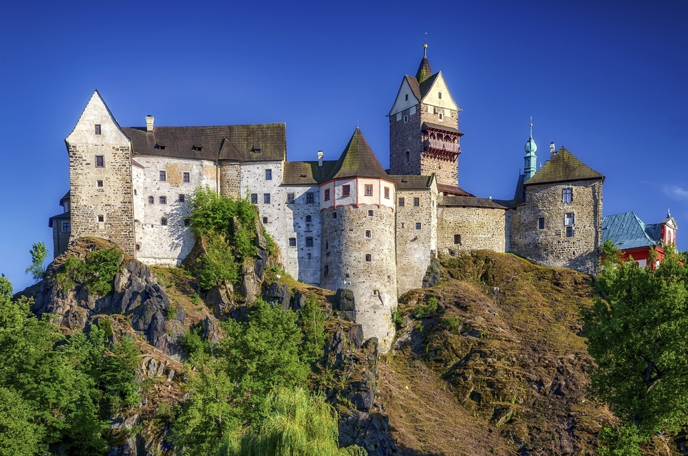 Burg Loket in Tschechien
