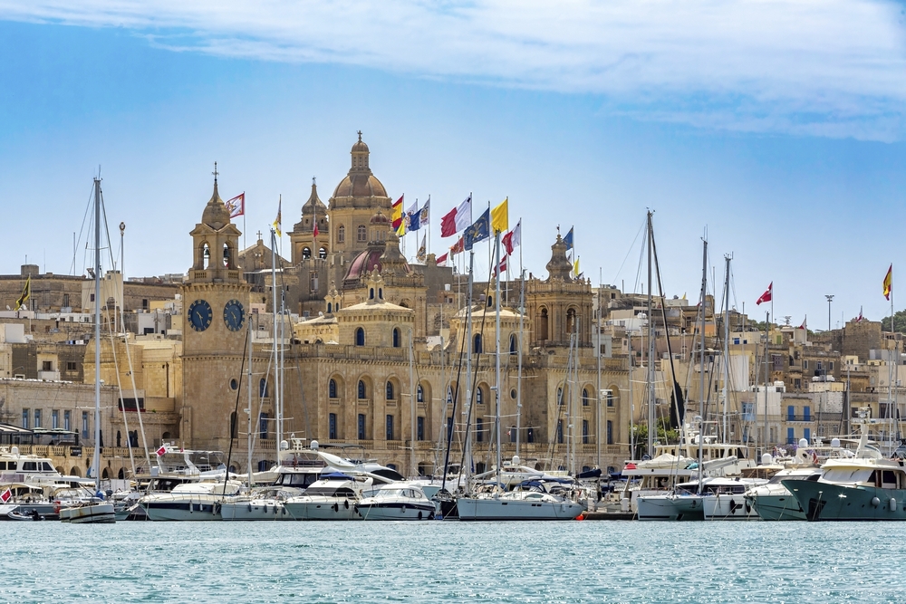 Mittelalterliches Malta: Die Skyline von Birgu und Vittoriosa